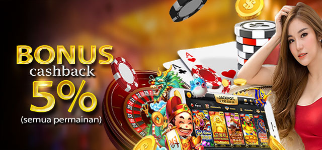 Bonus Cashback 5% all game